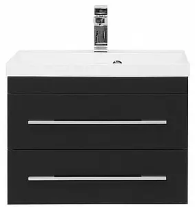 Тумба-умывальник подвесная Aquanet Верона 58 чёрный 00180175+00158754 Тумба-умывальник подвесная Aquanet Верона 58 чёрный 00180175+00158754, 5