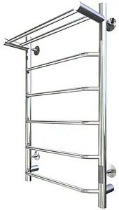 Полотенцесушитель электрический лесенка Тругор Пэк сп 6 П 80х40 32 мм полированная сталь Полотенцесушитель электрический лесенка Тругор Пэк сп 6 П 80х40 32 мм полированная сталь, 1