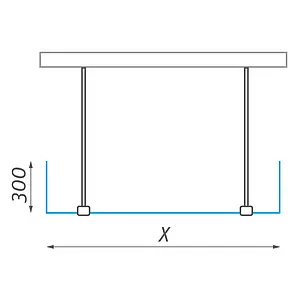 Душевое ограждение 1500мм прозрачное стекло Roltechnik Walk WALK A/1500 934-1500000-00-02 Душевое ограждение 1500мм прозрачное стекло Roltechnik Walk WALK A/1500 934-1500000-00-02, 4