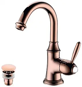 Смеситель для раковины Lemark Spark розовое золото LM6707RG Смеситель для раковины Lemark Spark розовое золото LM6707RG, 1