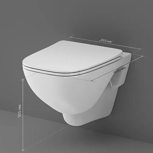 Унитаз подвесной безободковый Am.Pm X-Joy FlashClean белый C851701SC Унитаз подвесной безободковый Am.Pm X-Joy FlashClean белый C851701SC