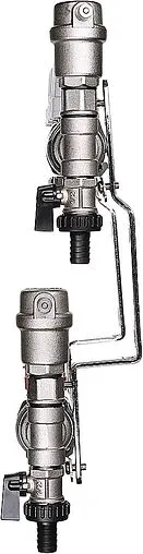 Группа коллекторная с расходомерами 4 отвода 1"в/в x ¾"ек Valtec VTc.589.EMNX.0604