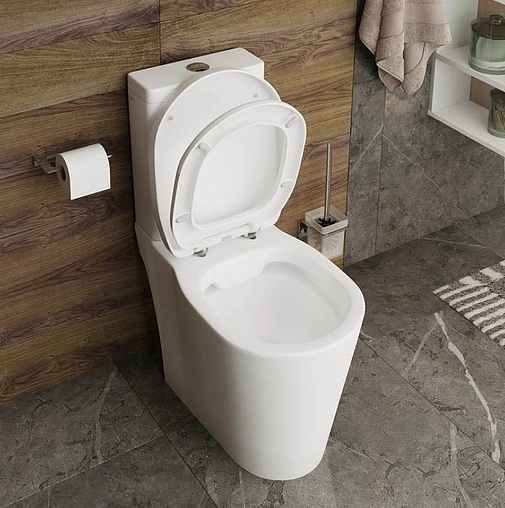 Унитаз-компакт безободковый IDDIS Calipso Rimless белый CALRDSEi24