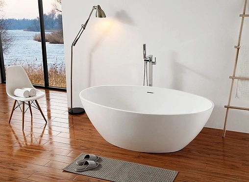 Ванна акриловая отдельностоящая Abber 175x100 AB9249