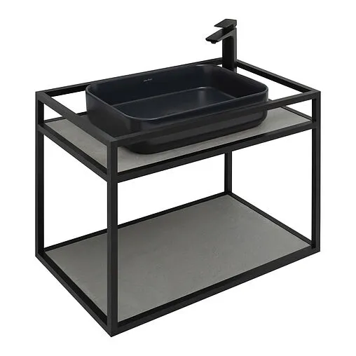 Консоль подвесная Allen Brau Liberty 75 чёрный браш 1.33001.BB