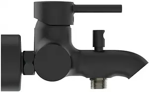 Смеситель для ванны Ideal Standard Ceraline чёрный матовый/хром BC199XG, 3