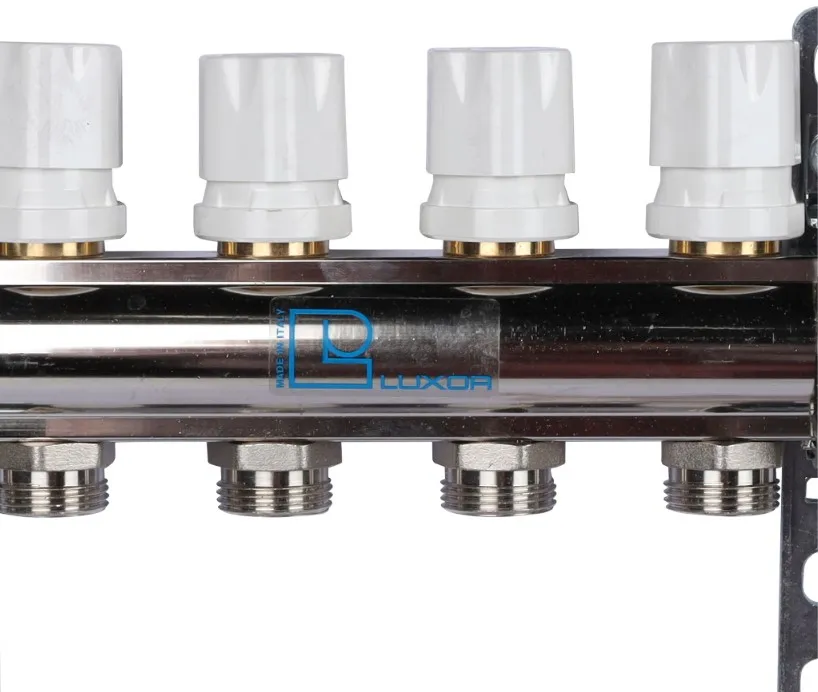 Группа коллекторная без расходомеров 6 отводов 1&quot;в/в x ¾&quot;ек Luxor CD 468M/6 15552706MN, 4