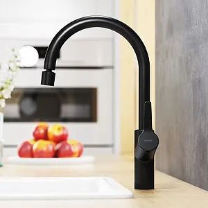 Смеситель для кухни Damixa Eclipse чёрный матовый 310722300 Смеситель для кухни Damixa Eclipse чёрный матовый 310722300, 4