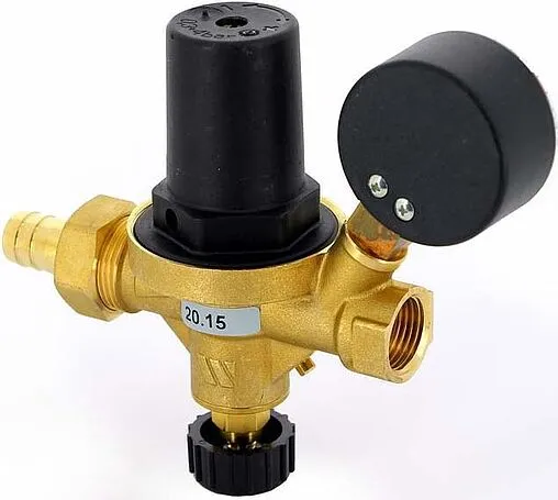 Клапан подпиточный с манометром ½" WATTS ALIMAT ALMD 10004889 Клапан подпиточный с манометром ½" WATTS ALIMAT ALMD 10004889