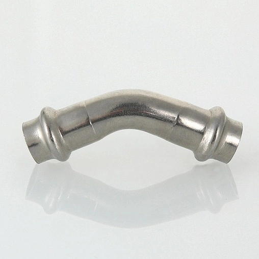 Уголок пресс двухраструбный 15мм угол 45° Valtec VT.INOX-PRESS VTi.959.I.001515