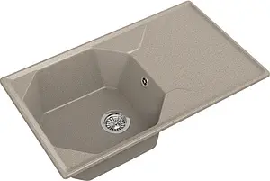 Мойка кухонная GranFest Unique U-840L песочный Мойка кухонная GranFest Unique U-840L песочный, 1