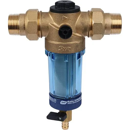 Фильтр тонкой очистки воды с редуктором давления 1"н x 1"н SYR Ratio FR 5315.25.001+5315.00.900 Фильтр тонкой очистки воды с редуктором давления 1"н x 1"н SYR Ratio FR 5315.25.001+5315.00.900
