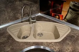 Мойка кухонная GranFest Corner C-960E песочный Мойка кухонная GranFest Corner C-960E песочный, 3