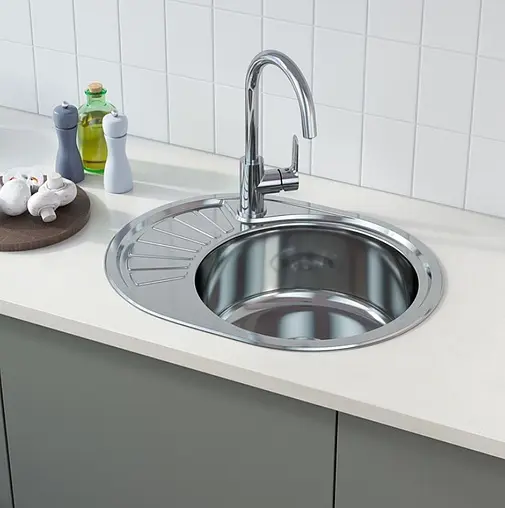 Мойка кухонная IDDIS Suno 77 R хром SUN77PRi77K