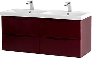 Тумба-умывальник подвесная BelBagno MARINO-CER 120 Bordo Lucido MARINO-CER-1200-4C-SO-2-BRDL-P+BB-0325-120-2-LVB Тумба-умывальник подвесная BelBagno MARINO-CER 120 Bordo Lucido MARINO-CER-1200-4C-SO-2-BRDL-P+BB-0325-120-2-LVB, 3