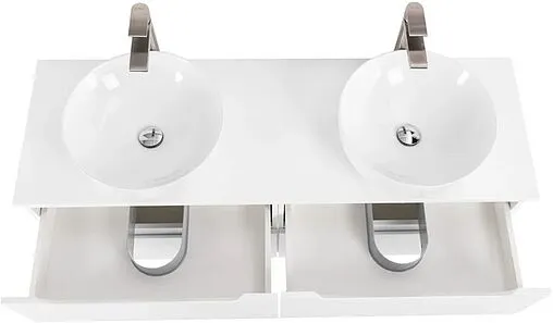 Тумба-умывальник подвесная BelBagno ETNA 120 Bianco Lucido ETNA-1200-2C-SO-BL-P+