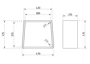 Стульчик Abber белый AB-C02, 2