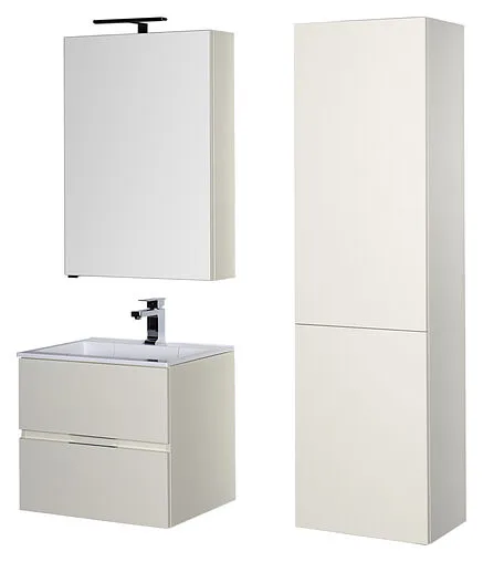 Шкаф-пенал подвесной Aquanet Алвита 40 крем 183983