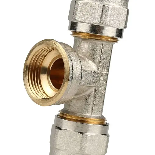 Тройник компрессионный переходной 20мм x ¾&quot;в x 20мм Stout SFS-0012-003420