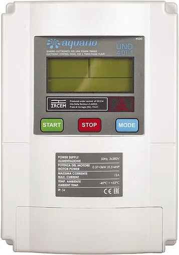 Шкаф управления и защиты Aquario UNO 10.0T-1 6210