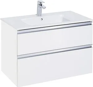 Тумба-умывальник подвесная Roca Gap 80 белый глянец A857399806+ Тумба-умывальник подвесная Roca Gap 80 белый глянец A857399806+, 1