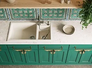 Мойка кухонная Omoikiri Tedori 86-2-LB-PL платина 4993939, 4