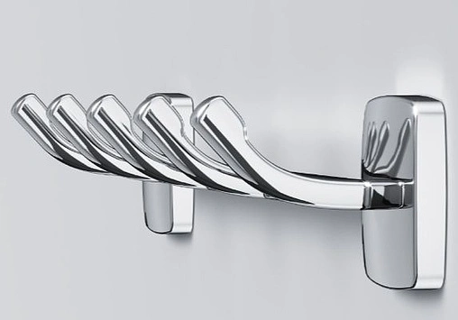 Планка с 5-ю крючками Am.Pm Gem хром A9035900