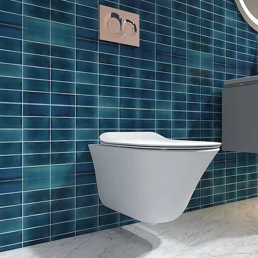 Комплект 6 в 1 Jacob Delafon Vive E28079RU-CP с кнопкой E36496-CP хром глянцевый