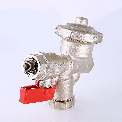 Кран шаровый с фильтром и редуктором давления ½&quot;в x ½&quot;в Valtec VT.300.N.04