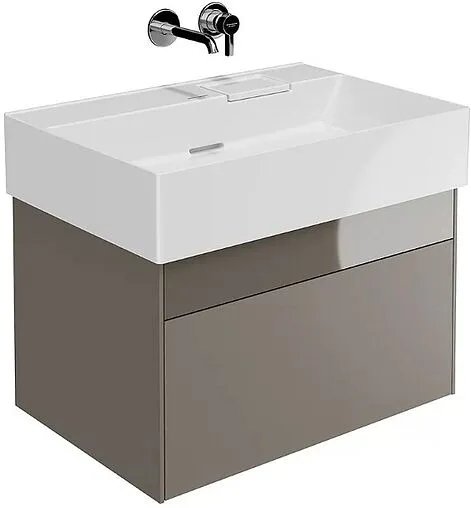 Тумба под умывальник подвесная Kerama Marazzi Logica 70 песчаный LOG.70.2\SAN