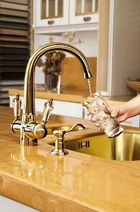 Дозатор Omoikiri OM-01-AB античная латунь 4995003 Дозатор Omoikiri OM-01-AB античная латунь 4995003, 3