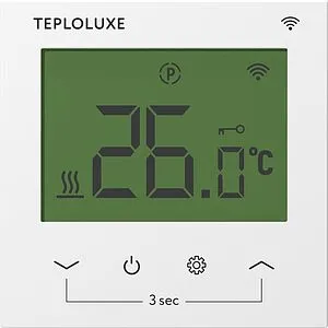 Терморегулятор Теплолюкс Pontus wi-fi белый 100037088400 Терморегулятор Теплолюкс Pontus wi-fi белый 100037088400, 1
