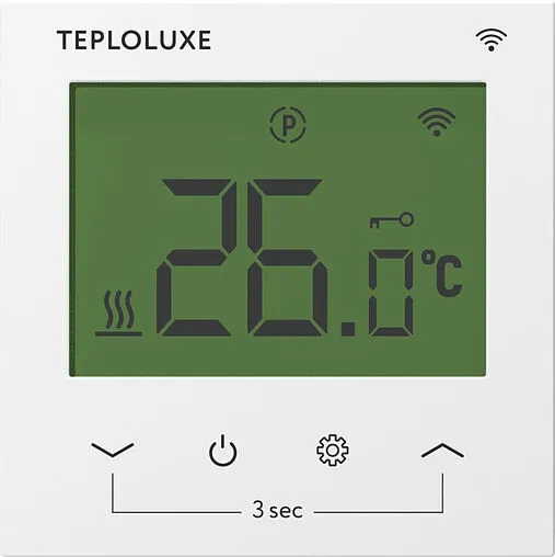 Терморегулятор Теплолюкс Pontus wi-fi белый 100037088400