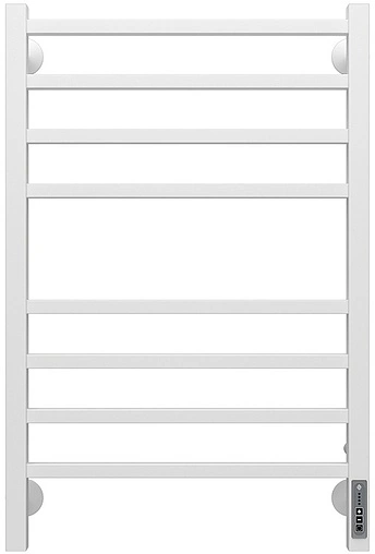 Полотенцесушитель электрический лесенка Terminus Ватикан П8 500х800 электро quick touch КС 9003 белый матовый 4670078527530