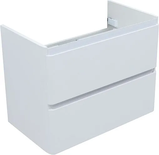 Тумба-умывальник подвесная Aquanet Эмбер 80 белый матовый 00330467+11080-KL