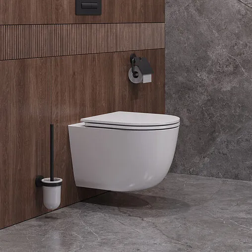 Унитаз подвесной безободковый Cezares Relax Tornado белый CZR-38088-49-TH-TOR/SC