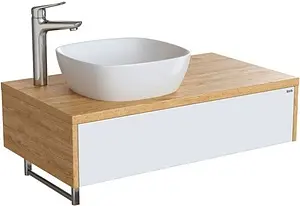 Тумба-умывальник подвесная IDDIS Torr 80 белый/дерево TOR80W0i95K+0114000I28 Тумба-умывальник подвесная IDDIS Torr 80 белый/дерево TOR80W0i95K+0114000I28, 1