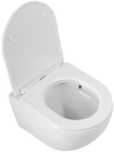 Унитаз подвесной безободковый Cezares Relax Tornado белый CZR-38088-49-TH-TOR/SC