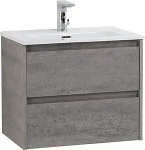 Тумба под умывальник подвесная BelBagno KRAFT 39 70 Cemento Grigio KRAFT 39-700/390-2C-SO-CG Тумба под умывальник подвесная BelBagno KRAFT 39 70 Cemento Grigio KRAFT 39-700/390-2C-SO-CG, 3