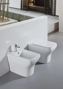 Биде напольное Aquatek Амадео белый AQ1264-00, 4