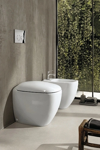 Унитаз приставной Keramag Citterio белый 213520000