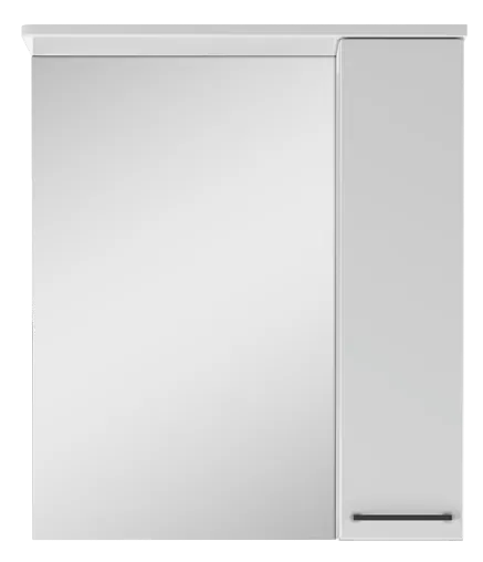 Шкаф-зеркало Айсберг Контраст 60 R белый DA2705HZ