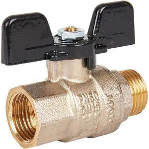 Кран шаровый ½"в x ½"н Stout ГОСТ Р 59553-2021 SVB-0004-200015 Кран шаровый ½"в x ½"н Stout ГОСТ Р 59553-2021 SVB-0004-200015, 1