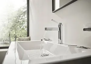 Смеситель для раковины Hansgrohe Finoris 100 хром 76010000 Смеситель для раковины Hansgrohe Finoris 100 хром 76010000, 3