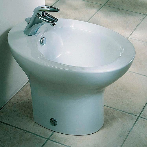 Биде напольное Jacob Delafon Presquile белый E1348-00