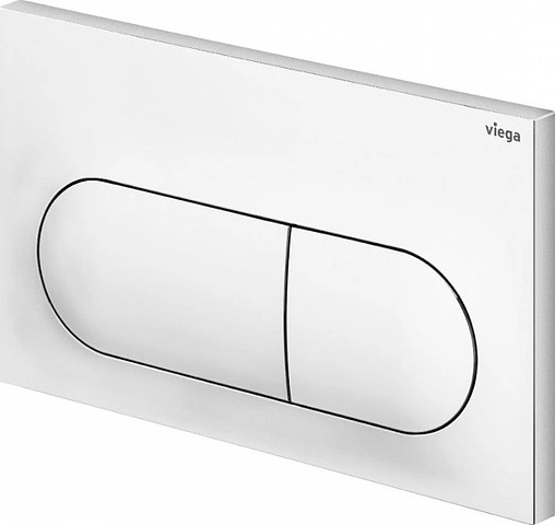 Инсталляция для подвесного унитаза Set 3 в 1 Viega Prevista Dry 8524.11 792831 с кнопкой белый глянцевый