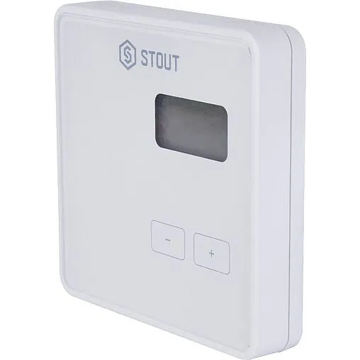 Проводной комнатный терморегулятор Stout R-9b белый STE-0101-009001