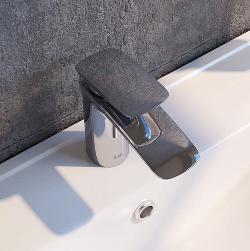 Смеситель для раковины IDDIS Stone хром STOSB00i01