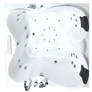 Ванна акриловая с гидромассажем Gemy 187x187 R G9089 O R Ванна акриловая с гидромассажем Gemy 187x187 R G9089 O R, 3