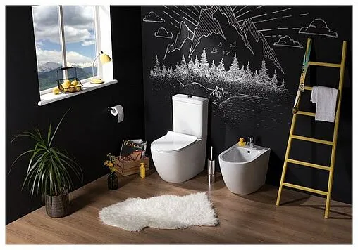 Чаша унитаза Aquanet Cetus-C1 Rimless белый